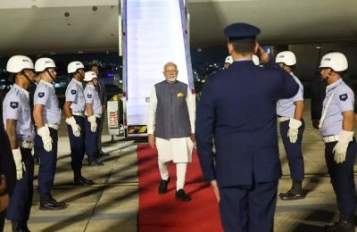 PM मोदी G-20 शिखर सम्मेलन में हिस्सा लेने  पहुंचे ब्राजील, हुआ भव्य स्वागत