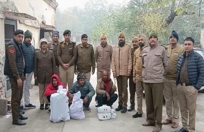 अंबाला पुलिस ने गांजा सहित 3 आरोपी किए काबू