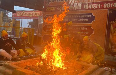 हर जगह भगवान की सत्ता, उसकी मर्जी के बगैर नहीं हिलता पत्ता- नवजीत भारद्वाज*