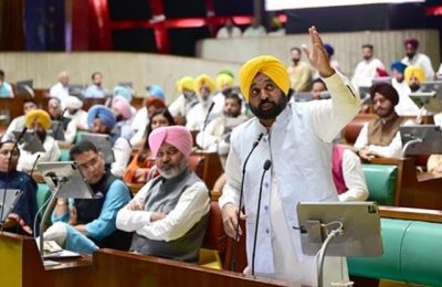 पानी के मुद्दे पर पंजाब विधानसभा का आज विशेष सत्र