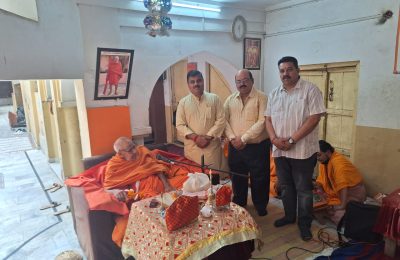 जगतगुरु आद्य शंकराचार्य जी  को उनकी पावन जयंती पर श्री सनातन धर्म समिति पंजाब की ओर से आज उनकी जन्म जयन्ती पर उन्हें स्मरण करते हुए एक संक्षिप्त कार्यक्रम अयोजित