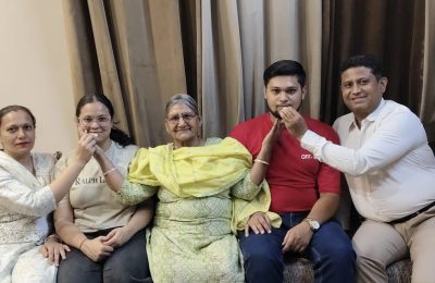 प्रणव भाटिया ने 12वीं में मेडिकल स्ट्रीम में हासिल किए 96.6% अंक,आयुषी भाटिया ने नॉन मेडिकल स्ट्रीम में हासिल किए 90% अंक