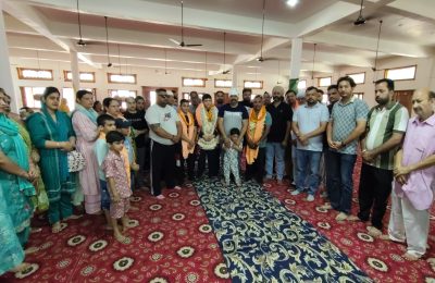 खेलो इंडिया यूथ में राष्ट्रीय स्तर पर ब्राउंस मेडल जीतने वाली जालंधर की बेटी पर हमें नाज है – सुशील रिंकू*