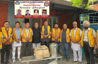 अलायंस क्लब जालंधर समर्पण ने सिविल अस्पताल जालंधर में  किया सार्थक प्रोजेक्ट*