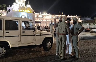 अमृतसर ब्रेकिंग: ब्लू स्टार बरसी से पहले दरबार साहब में घटित एक घटना