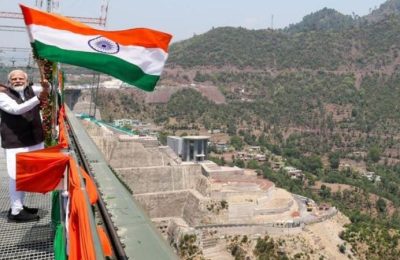 दुनिया का सबसे ऊंचा रेलवे पुल राष्ट्र को समर्पित