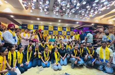 ਲੁਧਿਆਣਾ ਪੱਛਮੀ ਵਿੱਚ ਆਮ ਆਦਮੀ ਪਾਰਟੀ ਲਈ ਜਨਤਕ ਸਮਰਥਨ ਲਗਾਤਾਰ ਵਧ ਰਿਹਾ, ਹਰ ਰੋਜ਼ ਸੈਂਕੜੇ ਲੋਕ ਪਾਰਟੀ ਵਿੱਚ ਹੋ ਰਹੇ ਸ਼ਾਮਲ*
