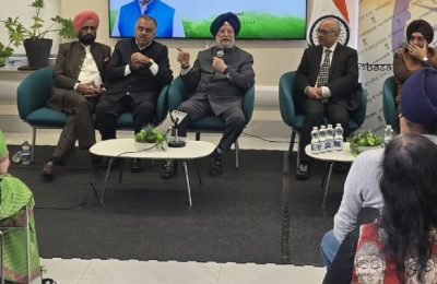 कनिष्का पीड़ितों को श्रद्धांजलि अर्पित करते हुए तरुण चुग ने आतंकवाद के खिलाफ वैश्विक युद्ध का किया आह्वान