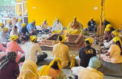 पल भर के लिए भी मनुष्य को धर्म से विमुख नहीं होना चाहिए-नवजीत भारद्वाज