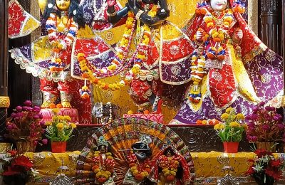 श्री चैतन्य महाप्रभु राधा माधव मंदिर में श्री जगन्नाथ देव जी की रथयात्रा  व श्री स्वरूप दामोदर गोस्वामी जी का तिरोभाव के अवसर पर श्री हरिनाम संकीर्तन एवं श्री हरि कथा का आयोजन किया