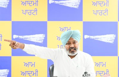 *पंजाब की जनता का ड्रग्स के खिलाफ रुख़ देखकर पलटे चन्नी – हरपाल चीमा*