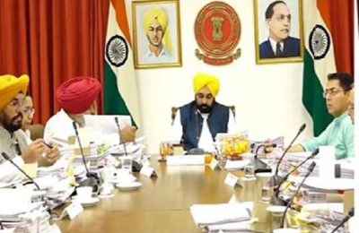 CM मान ने बुलाई कैबिनेट बैठक लिया जा सकता है बड़ा फैसला