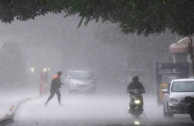 पंजाब में भारी बारिश और तूफान