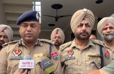 ਆਦਮਪੁਰ ਵਿਖੇ ਵਾਪਰੀ ਘਟਨਾ ਦਾ ਮਾਮਲਾ ; ਡੀ.ਆਈ.ਜੀ. ਜਲੰਧਰ ਰੇਂਜ ਨੇ ਲਿਆ ਮੌਕੇ ਦਾ ਜਾਇਜ਼ਾ*