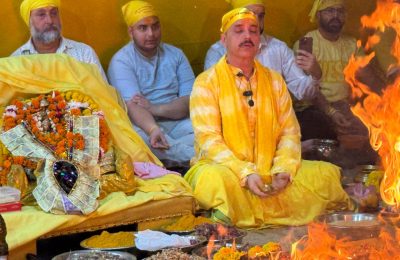 साधक गुरु को नहीं चुनता बल्कि गुरु ही शिष्य को चुनता है-नवजीत भारद्वाज