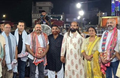 पूर्व सांसद सुशील रिंकू ने नकोदर के दरबार शेर-ए-खुदा बाबा सुरापुरा जी में लगाई हाजिरी*