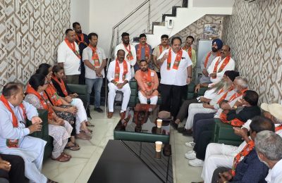रविवार को पंजाब भाजपा कार्यकारी प्रधान अश्वनी शर्मा के जालंधर आने को लेकर मंडल स्तर पर बैठके शुरू*