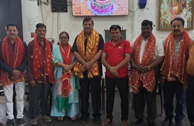 अलायंस क्लब जालंधर समर्पण ने पंचवटी मंदिर गौशाला बस्ती गुजां में गायों को खिलाया चारा*