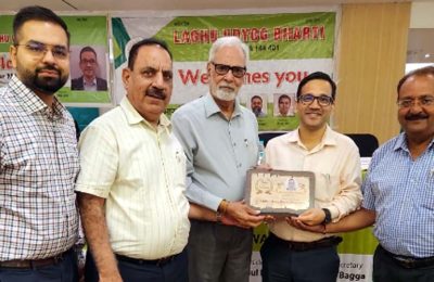 लघु उद्योग भारती ने दो महत्वपूर्ण विषयों पर अतिथि व्याख्यान आयोजित किए