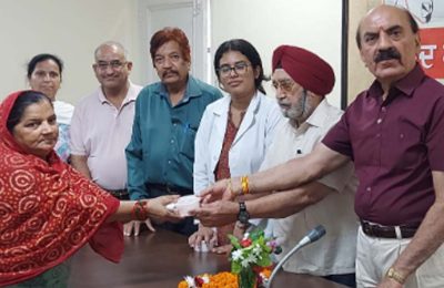 ब्लड बैंक फगवाड़ा में दांतों एवं जबड़ों का 457वां निशुल्क शिविर आयोजित
