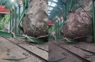हरिद्वार-देहरादून मार्ग पर रेल परिचालन स्थगित