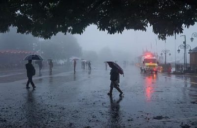 हिमाचल में इस दिन तक रहेगा बारिश का सिलसिला जारी