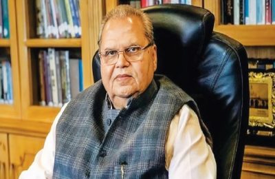 पूर्व राज्यपाल सत्यपाल मलिक का मंगलवार को निधन
