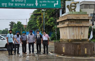 ਗੁਰੂ ਸਾਹਿਬ ਦੇ ਨਾਮ ਤੇ ਆਬਾਦ ਕਾਲੋਨੀ ਦਾ ਬਦਲਾਅ ਵਾਲਿਆਂ ਨੇ ਬੁਰਾ ਹਾਲ ਕੀਤਾ ਸਿੱਖ ਤਾਲਮੇਲ ਕਮੇਟੀ