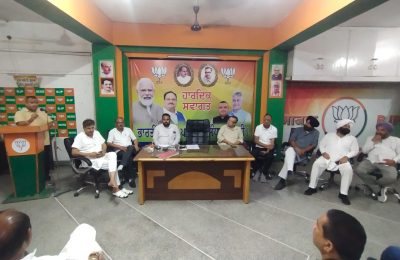 जालंधर भाजपा शहरी ने हर घर तिरंगा अभियान को लेकर की अहम बैठक*