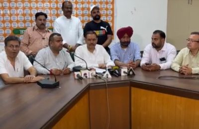 प्रधानमंत्री मोदी द्वारा अमेरिका के साथ व्यापार वार्ता में भारत के किसानों, डेयरी उत्पादकों और संबद्ध उद्योगों के हितों की साहसिक रक्षा करने के निर्णय का हार्दिक स्वागत — विजय सांपला*