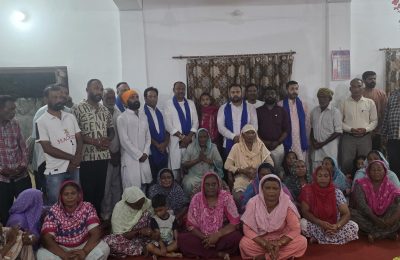 भाजपा ने कैंट विधानसभा के बांबियावाल मे बैठके कर जनता की लोगो की मुश्किलें सुनी*
