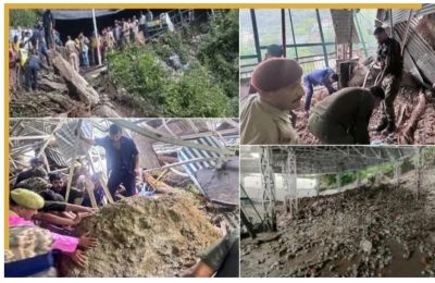 माता वैष्णो देवी मंदिर के पास लैंडस्लाइड से कुछ लोगो की मौत