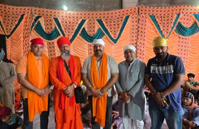 पूर्व सांसद सुशील रिंकू ने डेरा खजूरवाली धर्मशाला उदासीन संप्रदाय पिंड शंकर में लगाई हाजिरी*