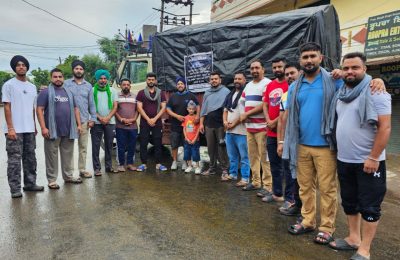 ਨਕੋਦਰ ਤੋਂ ਸੇਵਾ ਭਾਵਨਾ ਦੀ ਮਿਸਾਲ – ਹੜ੍ਹ ਪੀੜਤਾਂ ਲਈ ਰਾਹਤ ਸਮੱਗਰੀ ਭੇਜੀ