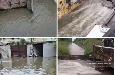 लोगों के घरों में पानी से लाखों का नुकसान