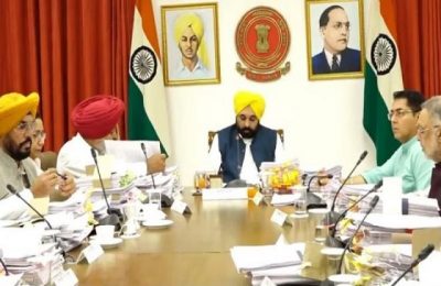पंजाब कैबिनेट की अहम बैठक आज