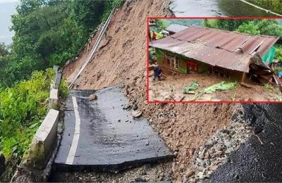 दार्जिलिंग मे भूस्खलन , 23 लोगों की मौत