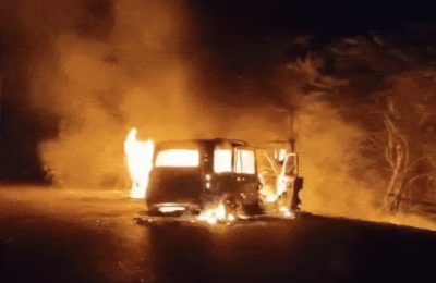 बाड़मेर जिले में एक दिल दहला देने वाला सड़क हादसा