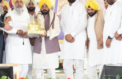 मुख्यमंत्री द्वारा पंजाबियों को त्योहारों का तोहफ़ा, 4150 करोड़ रुपये की लागत से 19,491 किलोमीटर लिंक सड़कों के निर्माण की शुरुआत