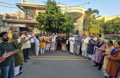 राजा राम, जय राजा राम, के संकीर्तन से आनंदमय हुआ शक्ति नगर