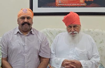 पूर्व सांसद सुशील रिंकू डेरा सचखंड बल्ला में नतमस्तक*