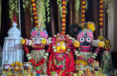 जय बलदेव, जय सुभद्रा, जय जगन्नाथ, जय सुदर्शन, के संकीर्तन की धुन पर झूमे कोट किशन चंद निवासी – सनी दुआ