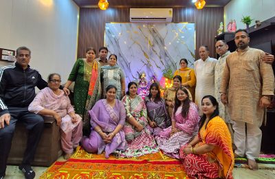 हरे कृष्ण महामंत्र के संकीर्तन पर झूमे मीठापुर निवासी- परवीन कोहली