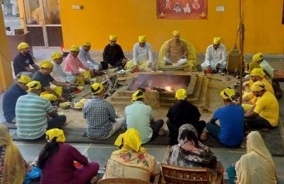 मन के निर्मल होते ही साधक को ईश्वर ढूंढने की जरूरत नहीं-नवजीत भारद्वाज*
