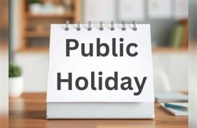 5 और 24 नवंबर को सरकारी छुट्टी की घोषणा