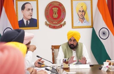 CM मान ने बुलाई पंजाब कैबिनेट की बैठक