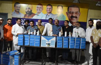 मोहिंदर भगत ने मच्छरों से निपटने के लिए पार्षदों को 32 नई फॉगिंग मशीनें बांटीं