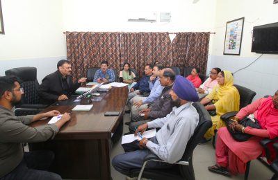 ਸਿਵਲ ਸਰਜਨ ਡਾ. ਰਾਜੇਸ਼ ਗਰਗ ਨੇ ਚਾਈਲਡ ਡੈੱਥ ਰੀਵਿਊ ਮੀਟਿੰਗ ਦੌਰਾਨ ਸਿਹਤ ਸਟਾਫ ਨੂੰ ਦਿੱਤੀਆਂ ਜਰੂਰੀ ਹਦਾਇਤਾਂ