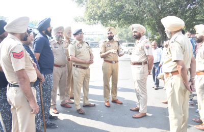कमिश्नरेट पुलिस जालंधर ने बस अड्डे पर चलाया कासो ऑपरेशन