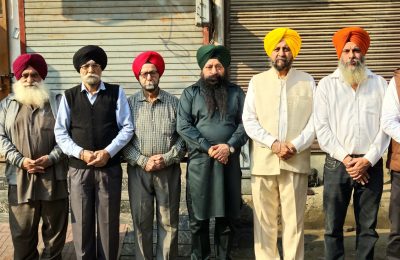 ਸਾਹਿਬ ਸ੍ਰੀ ਗੁਰੂ ਤੇਗ ਬਹਾਦਰ ਸਾਹਿਬ ਜੀ ਦੀ 350 ਸਾਲਾ ਸ਼ਤਾਬਦੀ ਨੂੰ ਸਮਰਪਿਤ ਗੁਰਦਾਸਪੁਰ ਤੋਂ ਆਰੰਭ ਹੋਏ ਨਗਰ ਕੀਰਤਨ ਦਾ ਸਿੱਖ ਤਾਲਮੇਲ ਕਮੇਟੀ ਵੱਲੋਂ ਸ਼ਾਨਦਾਰ ਸਵਾਗਤ ਕੀਤਾ ਜਾਵੇਗਾ। ।